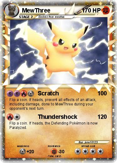 Pokemon MewThree
