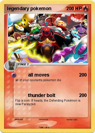Pokemon legendary pokemon