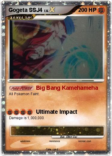 Pokemon Gogeta SSJ4