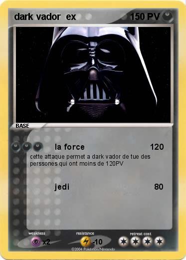 Pokemon dark vador  ex