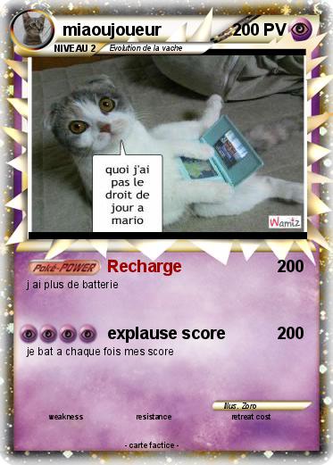 Pokemon miaoujoueur