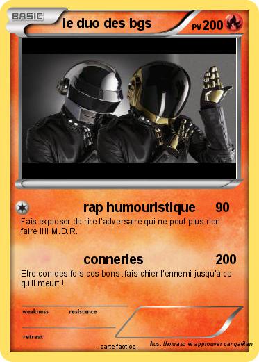 Pokemon le duo des bgs