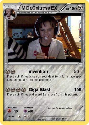 Pokemon M Dr.Coltress EX