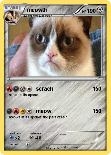 Pokemon meowth