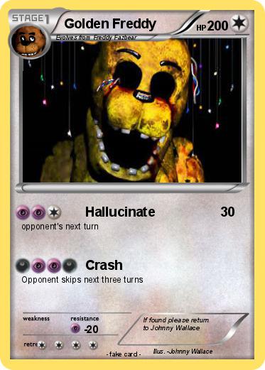 Pokemon Golden Freddy
