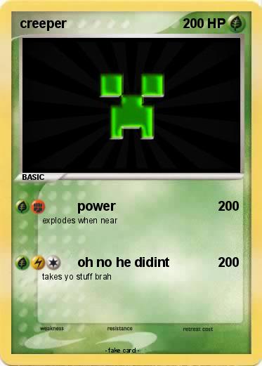 Pokemon creeper