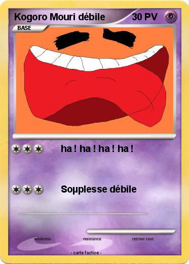 Pokemon Kogoro Mouri débile