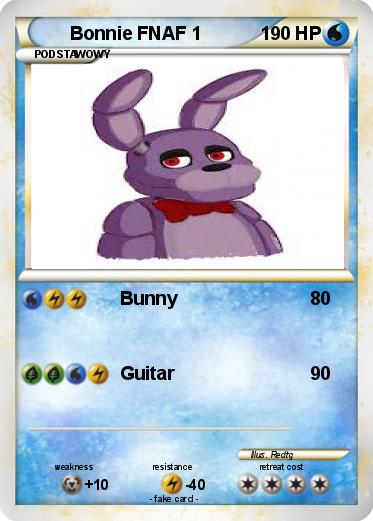 Pokemon Bonnie FNAF 1