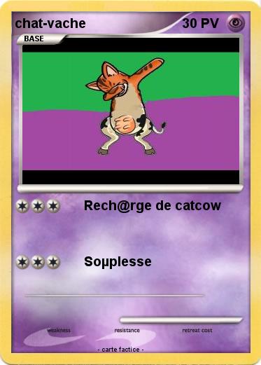 Pokemon chat-vache