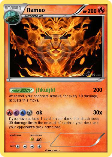 Pokemon flameo