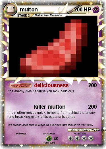 Pokemon mutton