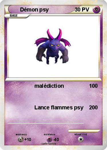 Pokemon Démon psy