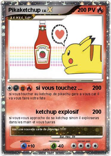 Pokemon Pikaketchup