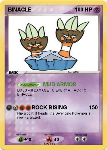 Pokemon BINACLE