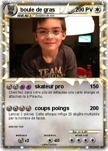 Pokemon boule de gras