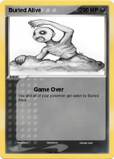 Pokemon Buried Alive