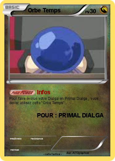 Pokemon Orbe Temps