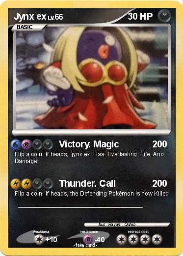 Pokemon Jynx ex