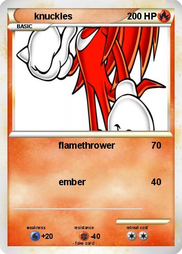Pokemon knuckles
