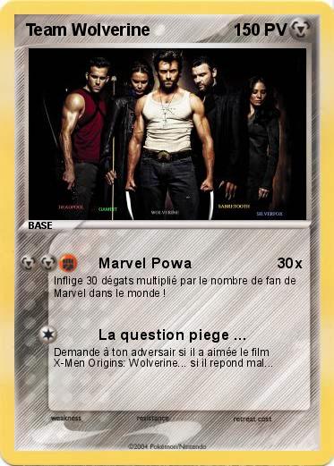 Pokemon Team Wolverine