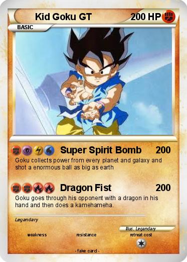 Pokemon Kid Goku GT