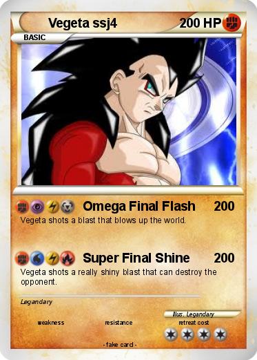Pokemon Vegeta ssj4