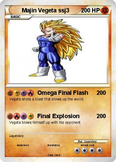 Pokemon Majin Vegeta ssj3