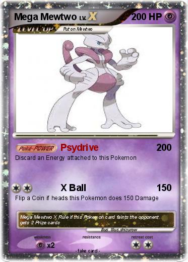 Pokemon Mega Mewtwo