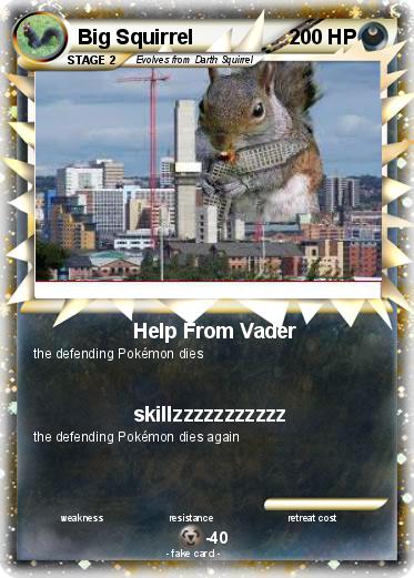 Pokemon Big Squirrel