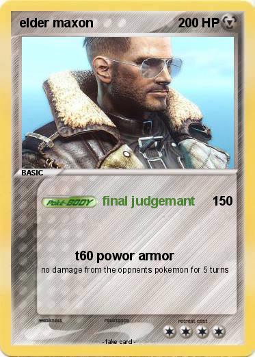 Pokemon elder maxon