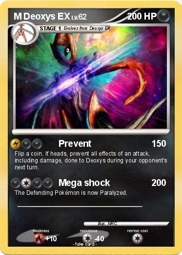 Pokemon M Deoxys EX