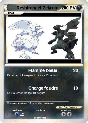 Pokemon Reshiram et Zekrom