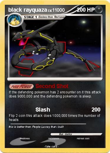 Pokemon black rayquaza
