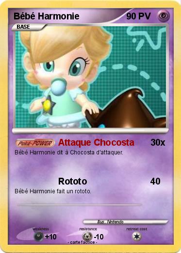 Pokemon Bébé Harmonie