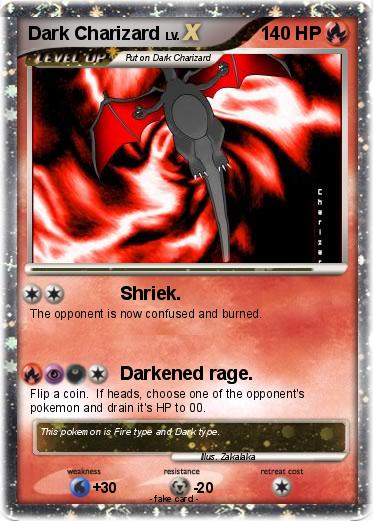 Pokemon Dark Charizard