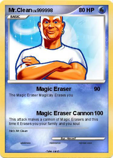 Pokemon Mr.Clean