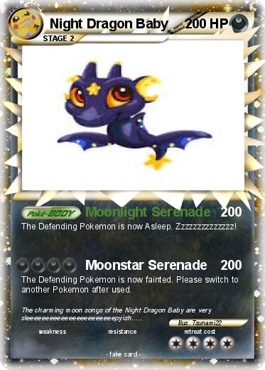 Pokemon Night Dragon Baby