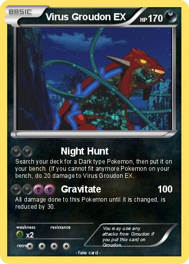 Pokemon Virus Groudon EX