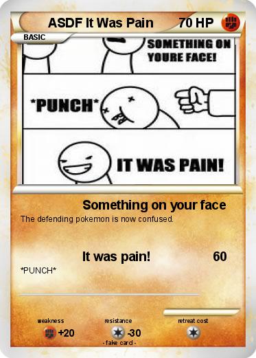 Pokemon ASDF It Was Pain