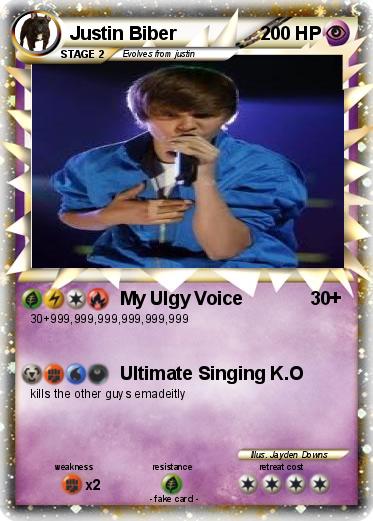 Pokemon Justin Biber