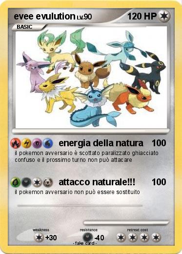 Pokemon evee evulution