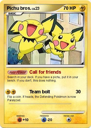 Pokemon Pichu bros.