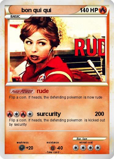 Pokemon bon qui qui