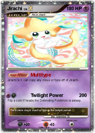 Pokemon Jirachi