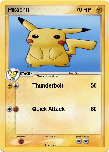 Pokemon Pikachu
