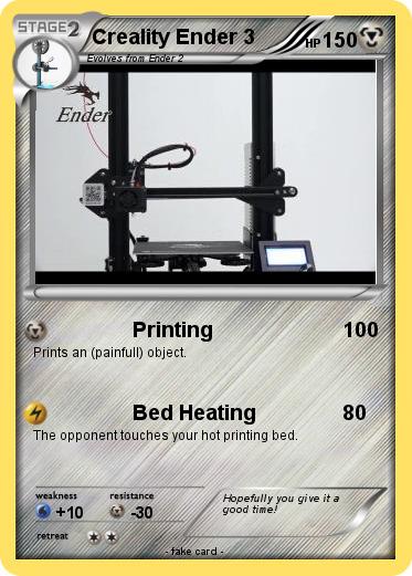 Pokemon Creality Ender 3