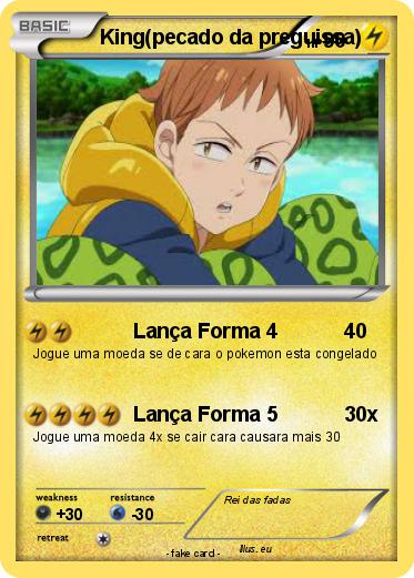 Pokemon King(pecado da preguissa)