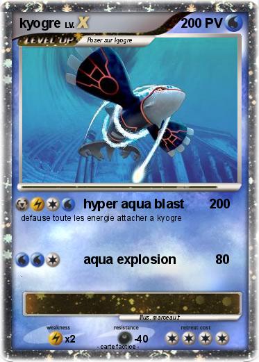Pokemon kyogre