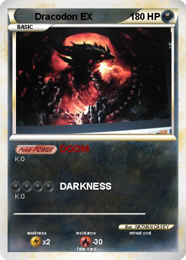 Pokemon Dracodon EX