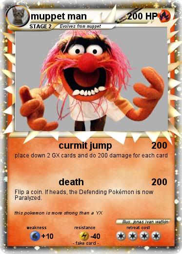 Pokemon muppet man